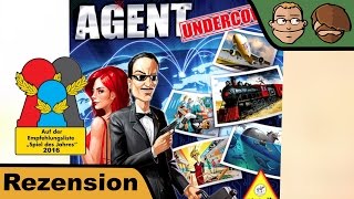 YouTube Review vom Spiel "Codenames Undercover" von Hunter & Cron - Brettspiele