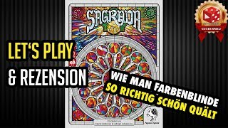 YouTube Review vom Spiel "Sagrada" von Brettspielblog.net - Brettspiele im Test