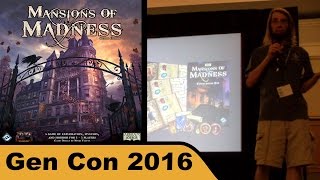 YouTube Review vom Spiel "Villen des Wahnsinns" von Hunter & Cron - Brettspiele