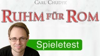YouTube Review vom Spiel "Ruhm für Rom" von Spielama