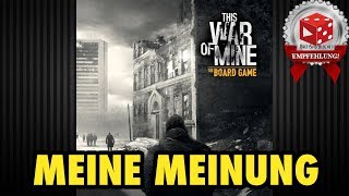 YouTube Review vom Spiel "This War of Mine: Das Brettspiel" von Brettspielblog.net - Brettspiele im Test