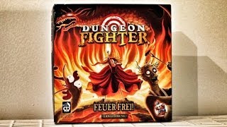YouTube Review vom Spiel "Dungeon Fighter" von Hunter & Cron - Brettspiele