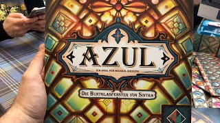 YouTube Review vom Spiel "Azul: Die Buntglasfenster von Sintra" von Brettspielblog.net - Brettspiele im Test