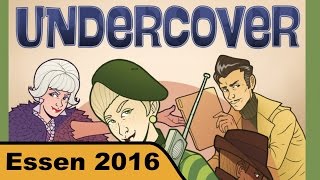 YouTube Review vom Spiel "Codenames Undercover" von Hunter & Cron - Brettspiele