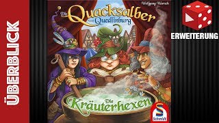 YouTube Review vom Spiel "Die Quacksalber von Quedlinburg: Die Alchemisten (2. Erweiterung)" von Brettspielblog.net - Brettspiele im Test