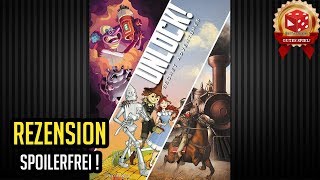 YouTube Review vom Spiel "Unlock! Secret Adventures" von Brettspielblog.net - Brettspiele im Test