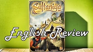 YouTube Review vom Spiel "Sultan" von Hunter & Cron - Brettspiele