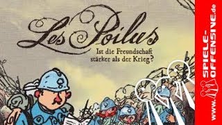 YouTube Review vom Spiel "Les Poilus (Sieger À la carte 2017 Kartenspiel-Award)" von Spiele-Offensive.de