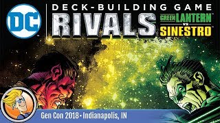 YouTube Review vom Spiel "DC Comics Deck-Building Game: Rivals – Green Lantern vs Sinestro" von BoardGameGeek