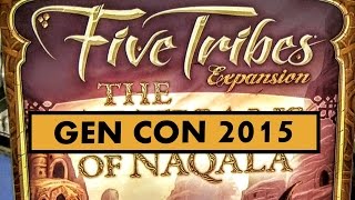 YouTube Review vom Spiel "Five Tribes: Die Dschinn von Naqala" von Hunter & Cron - Brettspiele