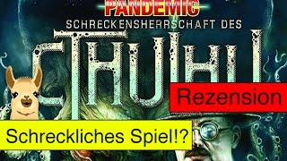 YouTube Review vom Spiel "Pandemic: Schreckensherrschaft des Cthulhu" von Spielama