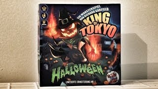 YouTube Review vom Spiel "King of Tokyo: Halloween (Erweiterung)" von Hunter & Cron - Brettspiele