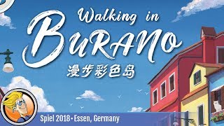 YouTube Review vom Spiel "Buntes Burano" von BoardGameGeek