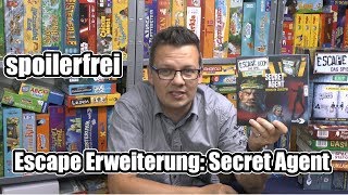 YouTube Review vom Spiel "Escape Room: Das Spiel – Secret Agent (Erweiterung)" von SpieleBlog