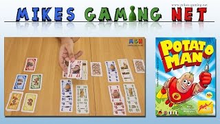 YouTube Review vom Spiel "Potato Man" von Mikes Gaming Net - Brettspiele