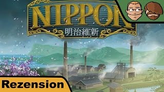 YouTube Review vom Spiel "Nippon" von Hunter & Cron - Brettspiele