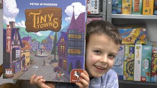YouTube Review vom Spiel "Tiny Towns" von SpieleBlog