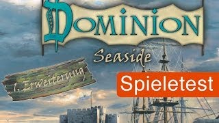 YouTube Review vom Spiel "Dominion: Seaside (2. Erweiterung)" von Spielama