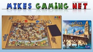 YouTube Review vom Spiel "Ulm - Tempora in Priscum Aurum" von Mikes Gaming Net - Brettspiele