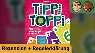 YouTube Review vom Spiel "Tippi Toppi Kartenspiel" von Hunter & Cron - Brettspiele