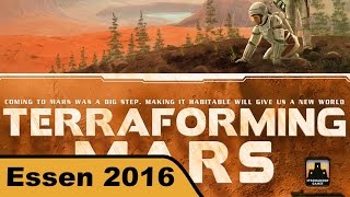YouTube Review vom Spiel "Terraforming Mars (Deutscher Spielepreis 2017 Gewinner)" von Hunter & Cron - Brettspiele