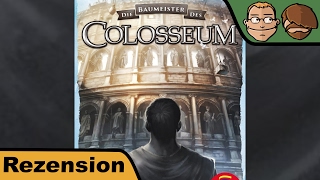 YouTube Review vom Spiel "Die Baumeister des Colosseum" von Hunter & Cron - Brettspiele