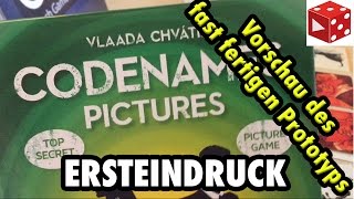 YouTube Review vom Spiel "Codenames: Pictures" von Brettspielblog.net - Brettspiele im Test