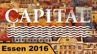 YouTube Review vom Spiel "Capital Lux" von Hunter & Cron - Brettspiele
