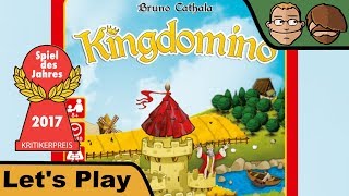 YouTube Review vom Spiel "Kingdomino (Spiel des Jahres 2017)" von Hunter & Cron - Brettspiele
