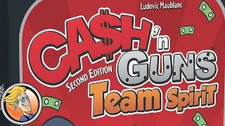 YouTube Review vom Spiel "Ca$h 'n Guns" von BoardGameGeek