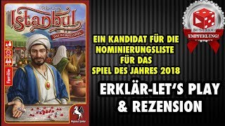 YouTube Review vom Spiel "Istanbul: Das Würfelspiel" von Brettspielblog.net - Brettspiele im Test