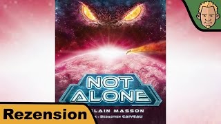 YouTube Review vom Spiel "Not Alone" von Hunter & Cron - Brettspiele