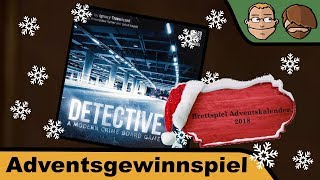 YouTube Review vom Spiel "Pocket Detective: Gefährliche Machenschaften (Fall Nr. 2)" von Hunter & Cron - Brettspiele