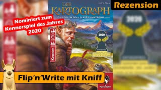 YouTube Review vom Spiel "Der Kartograph" von Spielama