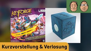 YouTube Review vom Spiel "KeyForge: Kollidierende Welten" von Hunter & Cron - Brettspiele