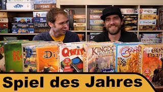 YouTube Review vom Spiel "Catan (Spiel des Jahres 1995)" von Hunter & Cron - Brettspiele