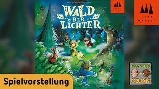 YouTube Review vom Spiel "Wald der Lichter" von Hunter & Cron - Brettspiele