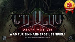 YouTube Review vom Spiel "Cthulhu: Death May Die" von Brettspielblog.net - Brettspiele im Test