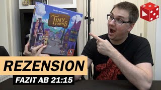 YouTube Review vom Spiel "Tiny Towns" von Brettspielblog.net - Brettspiele im Test