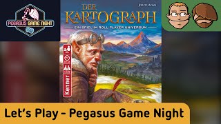 YouTube Review vom Spiel "Der Kartograph" von Hunter & Cron - Brettspiele