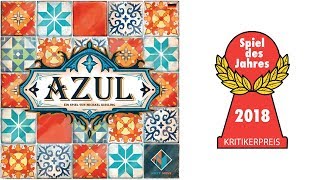 YouTube Review vom Spiel "Azul (Spiel des Jahres 2018)" von Spiel des Jahres