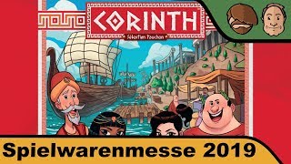 YouTube Review vom Spiel "Corinth" von Hunter & Cron - Brettspiele