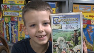 YouTube Review vom Spiel "Carcassonne: Der Fluss II (Mini-Erweiterung)" von SpieleBlog