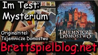 YouTube Review vom Spiel "Mysterium" von Brettspielblog.net - Brettspiele im Test