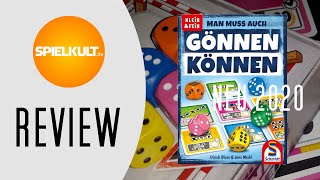 YouTube Review vom Spiel "Man muss auch gönnen können" von SPIELKULTde