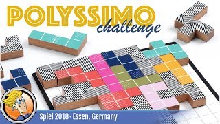 YouTube Review vom Spiel "Polyssimo Challenge" von BoardGameGeek