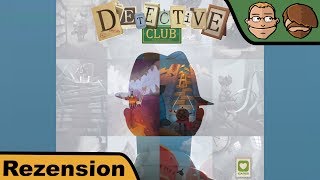 YouTube Review vom Spiel "Detective Club" von Hunter & Cron - Brettspiele