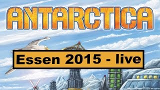 YouTube Review vom Spiel "Antarctica" von Hunter & Cron - Brettspiele