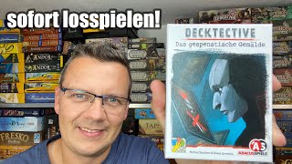 YouTube Review vom Spiel "Decktective: Das gespenstische Gemälde" von SpieleBlog