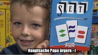 YouTube Review vom Spiel "SET Kartenspiel" von SpieleBlog